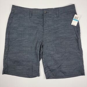NEW Callaway Geometric Gray Golf Short Men's 36 Stretch Waistband Opti-Dri NWT